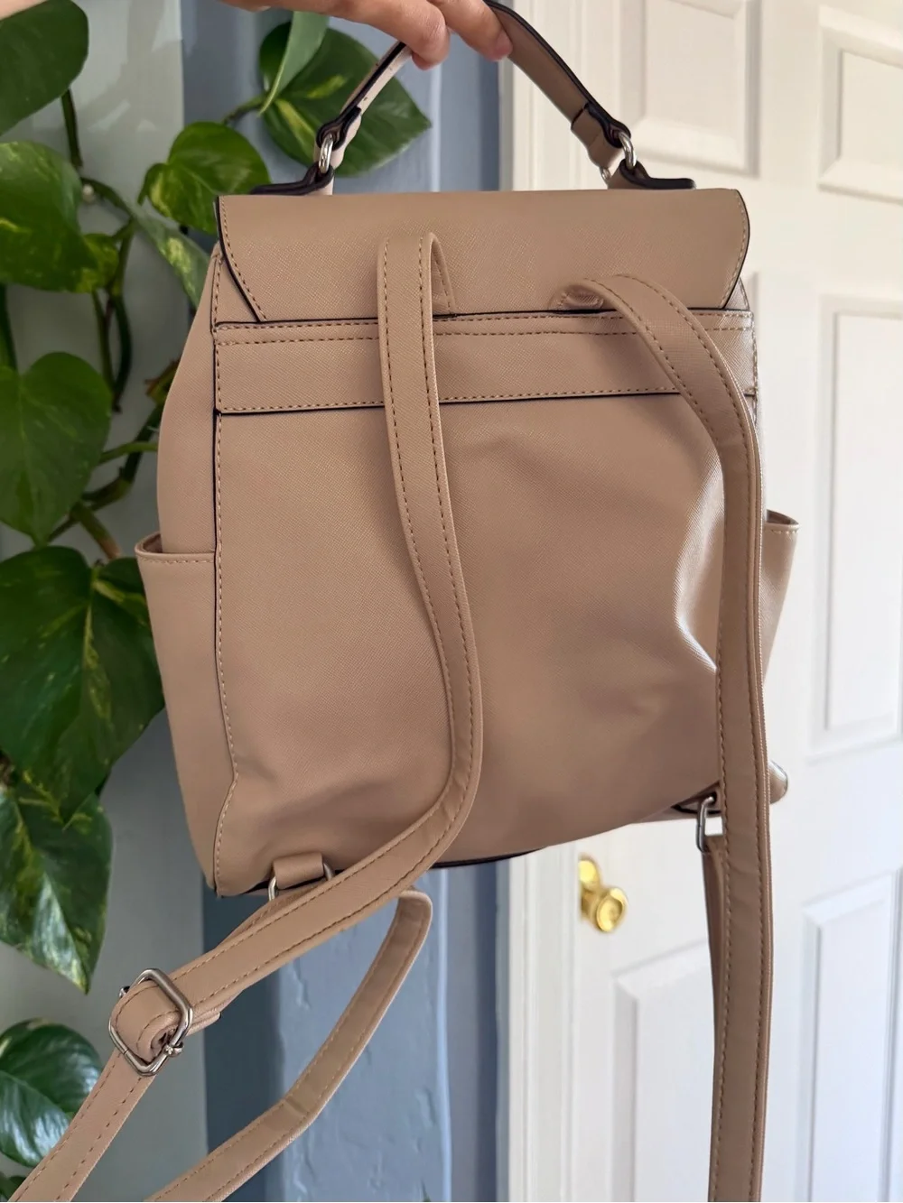 Nine West structured backpack